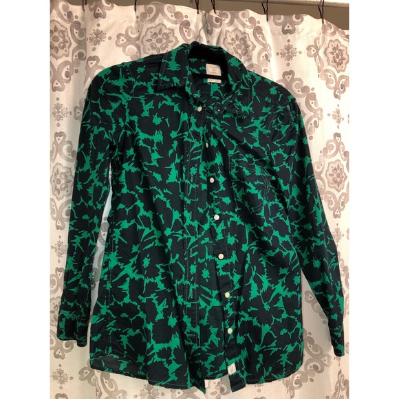 Gap Patterned Dress Shirt - Picture 1 of 2